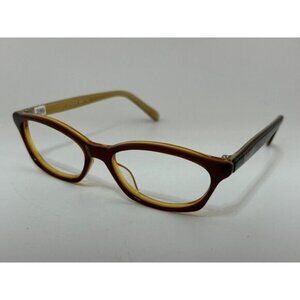 KATA - Style42 Brown 51-16-140 Plastic Oval Eyeglass Frames